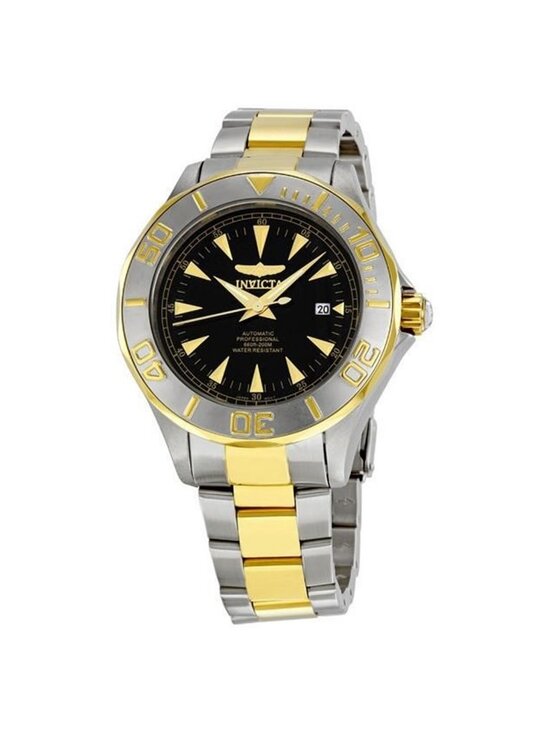 NWT Invicta Ocean Ghost III Black Dial Two-tone Men\'s Watch